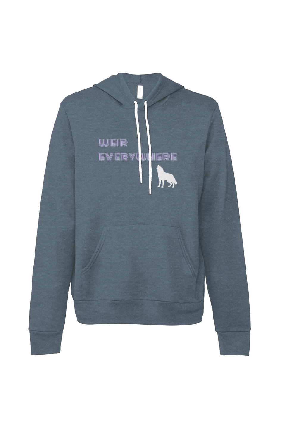 Weir Everywhere - Sponge Fleece Pullover Hoodie