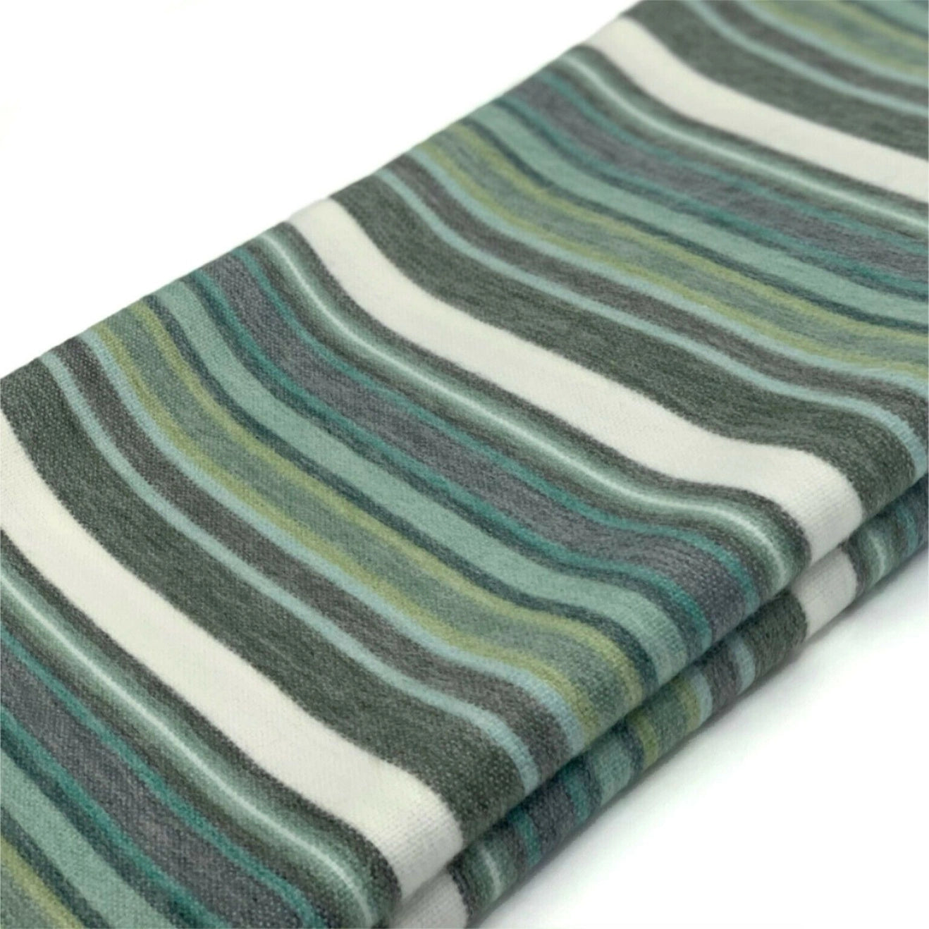 Green Stripe - Alpaca Blanket