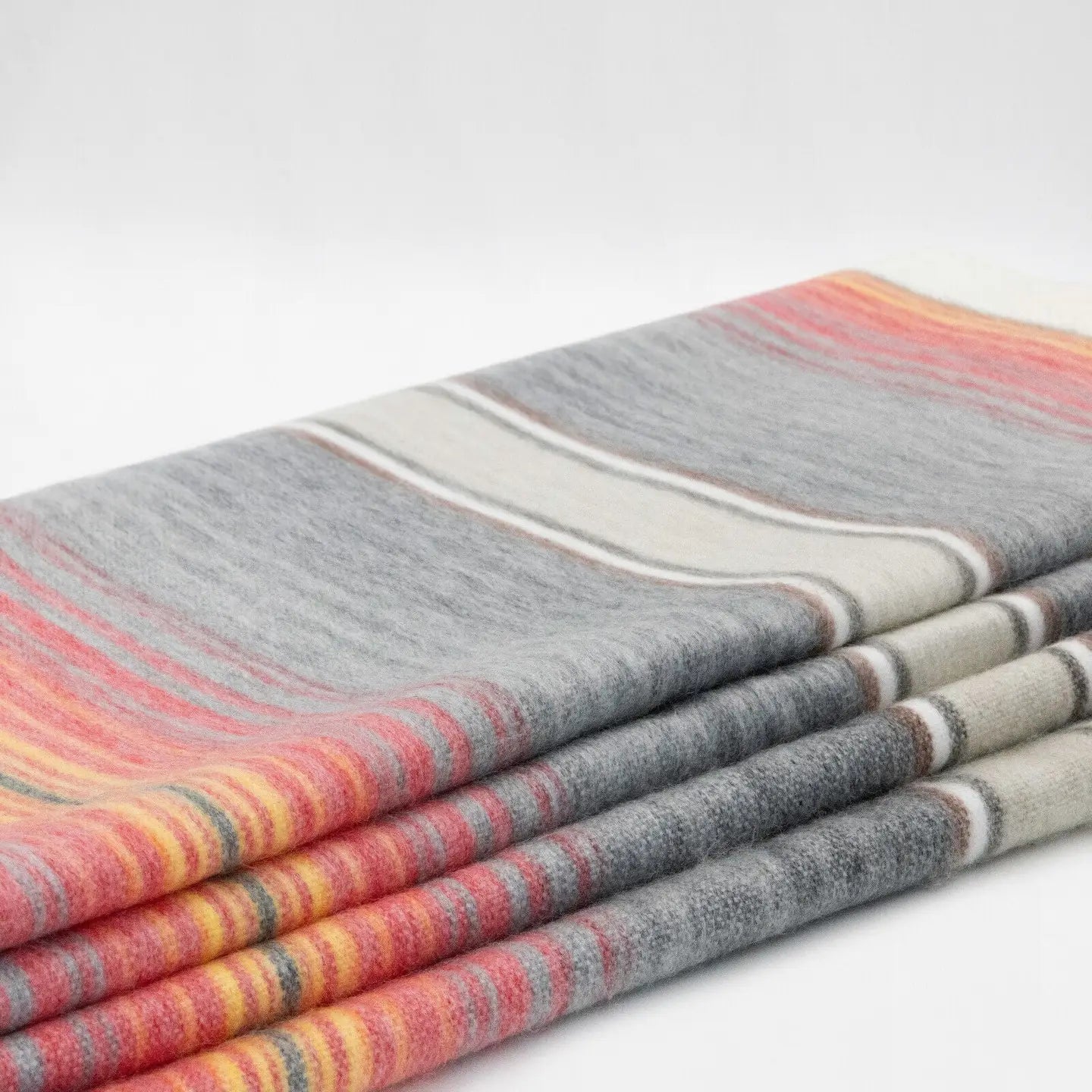 Sunset Hues - Alpaca Blanket