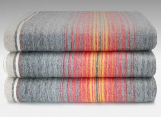 Sunset Hues - Alpaca Blanket